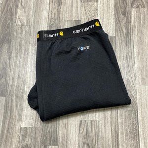 CARHARTT Elastic Waistband Black Thermal Jogger Under Tight Leggings Women's 2XL